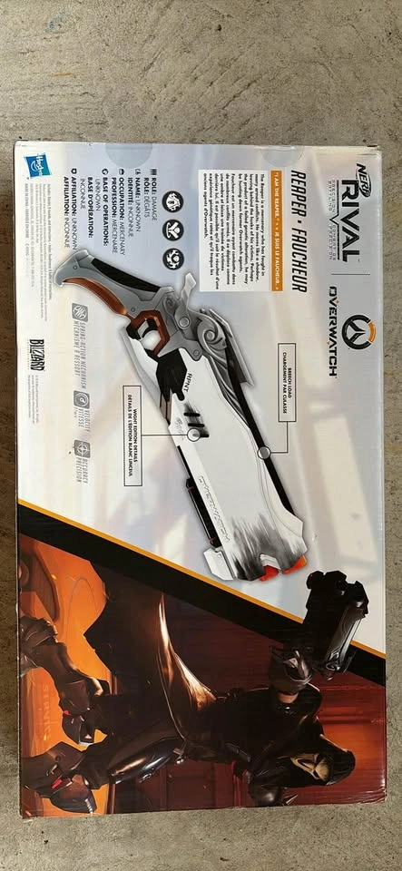 NERF Rival Overwatch Reaper Blaster Wight Edition (Brand New) - photo 2