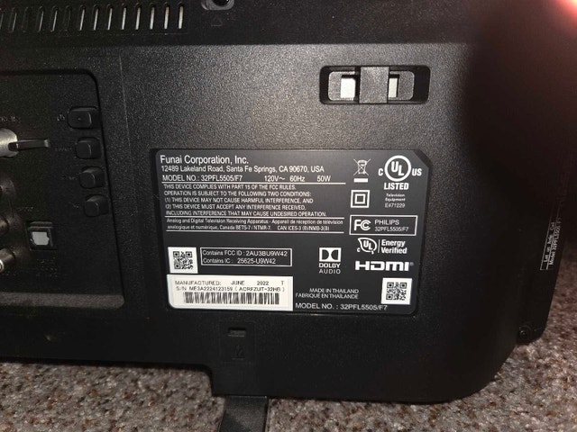 32 inch Philips tv & Remote - photo 2