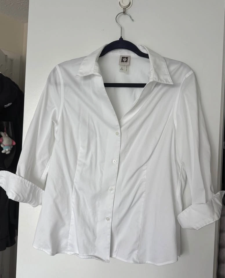 100% cotton crisp button up - photo 2