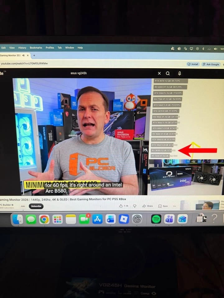 ASUS GAMING MONITOR 1080P 24 inches - photo 3