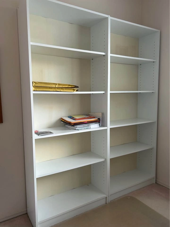 IKEA Malm Desk with Drawer Unit and 2 Bookcases - photo 3