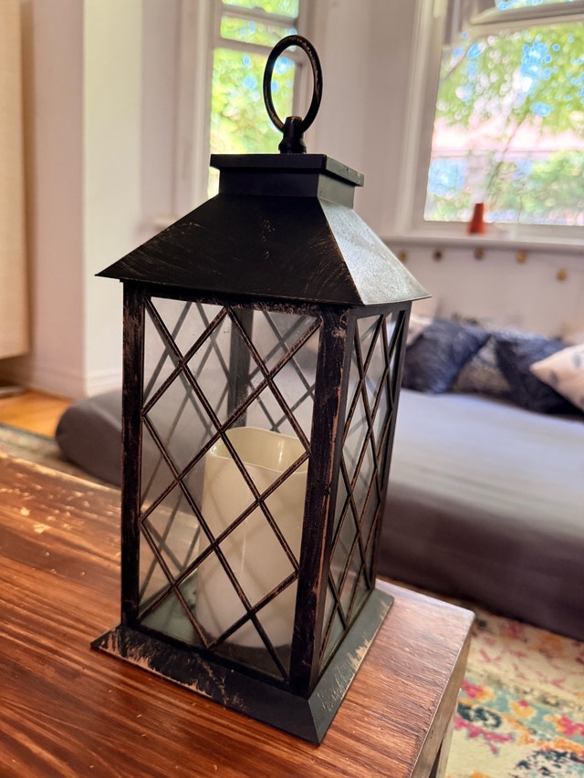 candle lantern - photo 2