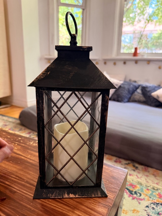 candle lantern - photo 3