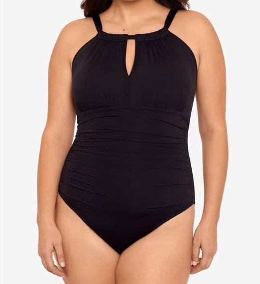Lauren Ralph Lauren Plus Size Beach Club High Neck Swimsuit NWT - photo 5