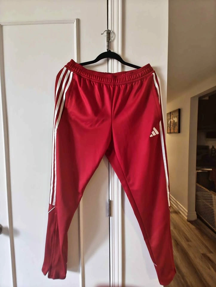 adidas Tiro Track Pants Red, Size - M