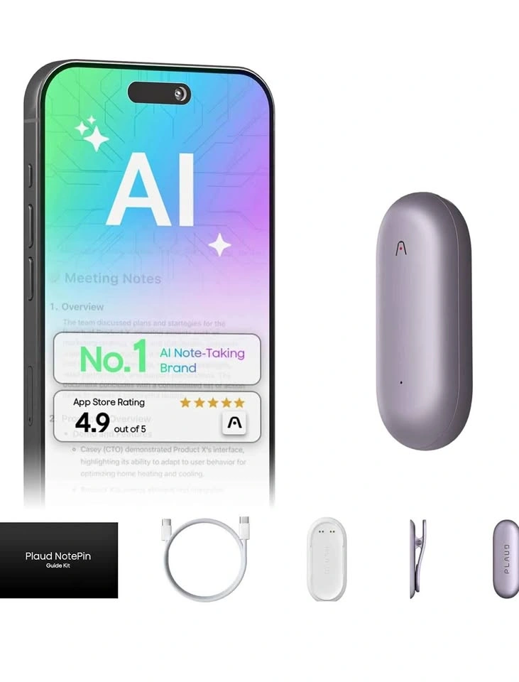 AI Plaud NotePin Voice Recorder