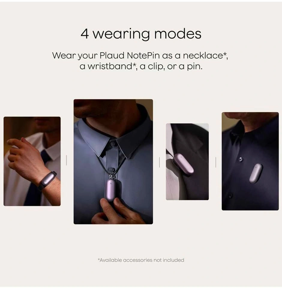 AI Plaud NotePin Voice Recorder - photo 3