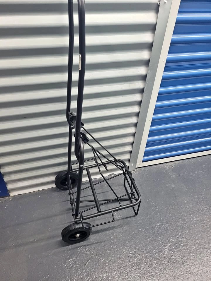 Metal folding cart