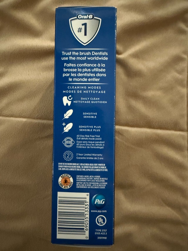 Oral-B PRO 500+ Rechargeable Toothbrush - photo 4