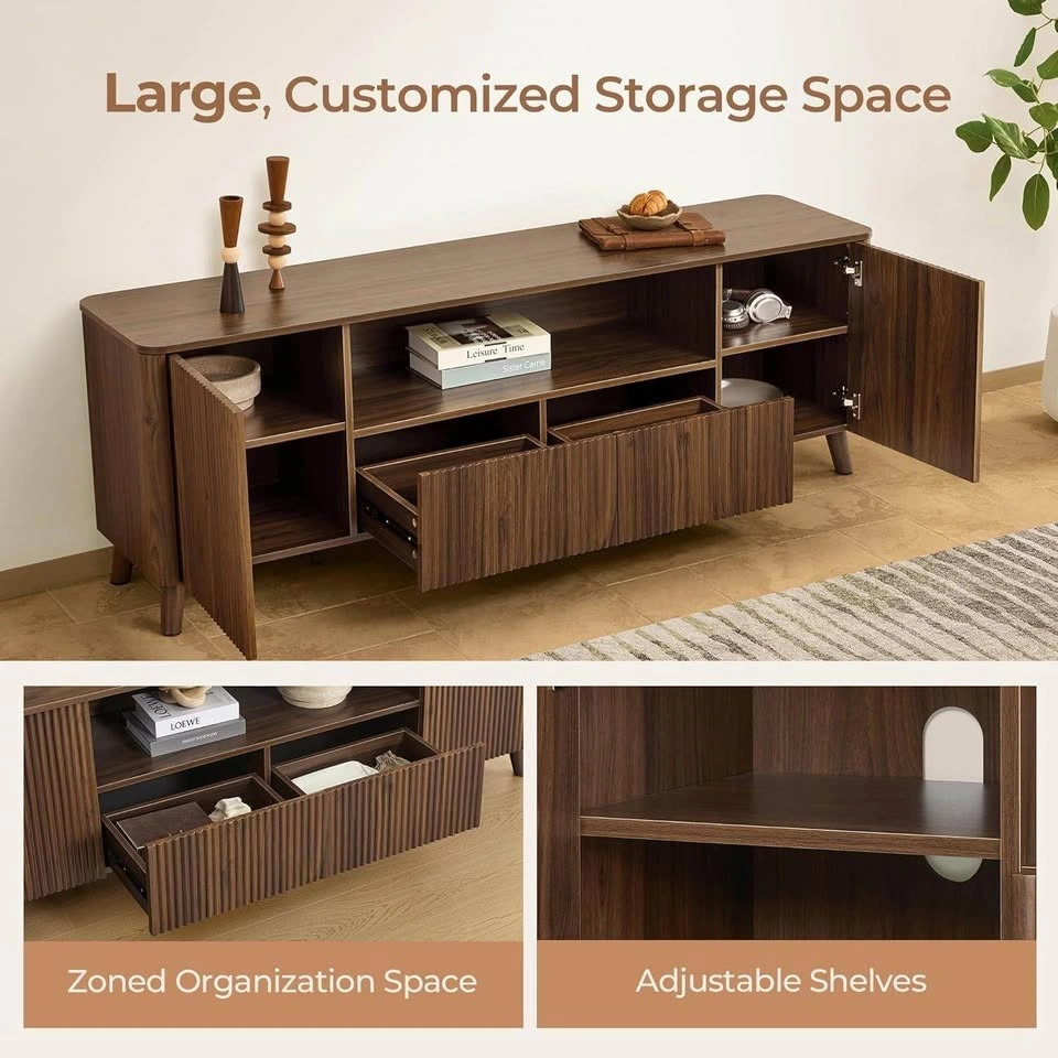 CHITA Mid Century Modern TV Stand for 80 inch TV - photo 4