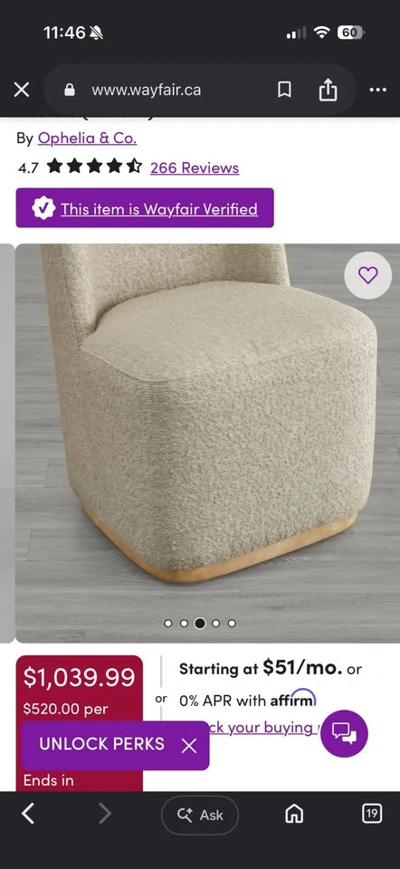 Brand new chita chairs for sale - photo 4