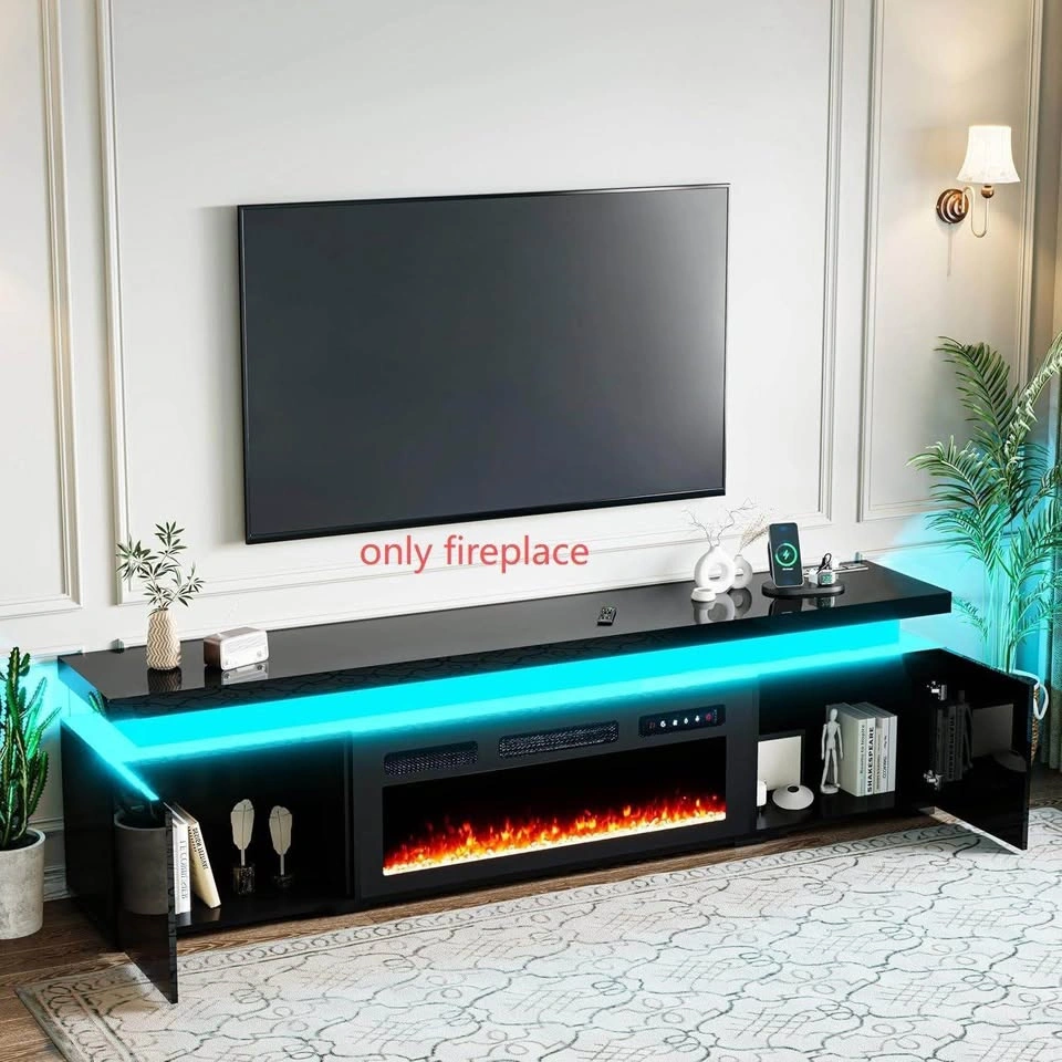 Modern Electric Fireplace Insert | Realistic LED Flame | Built-I - photo 4