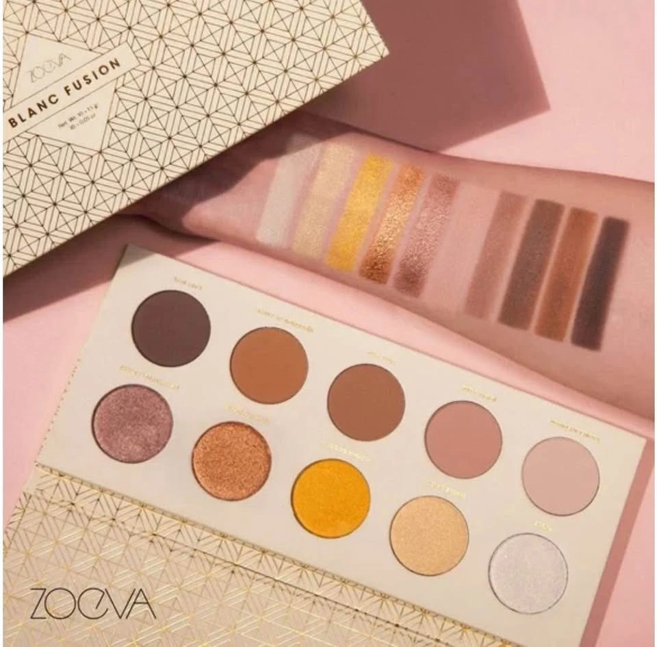 Zoeva BLANC FUSION | eye shadow | makeup - photo 2