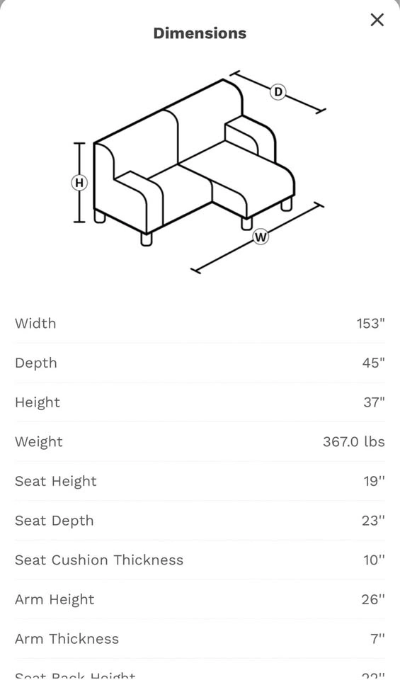 Gray 3 Piece Chaise Sectional - photo 3