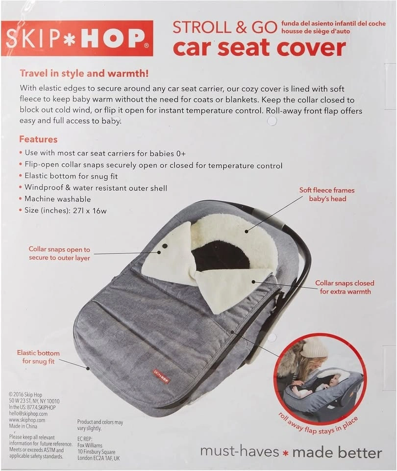 Skip Hop Winter Car Seat Cover - photo 3