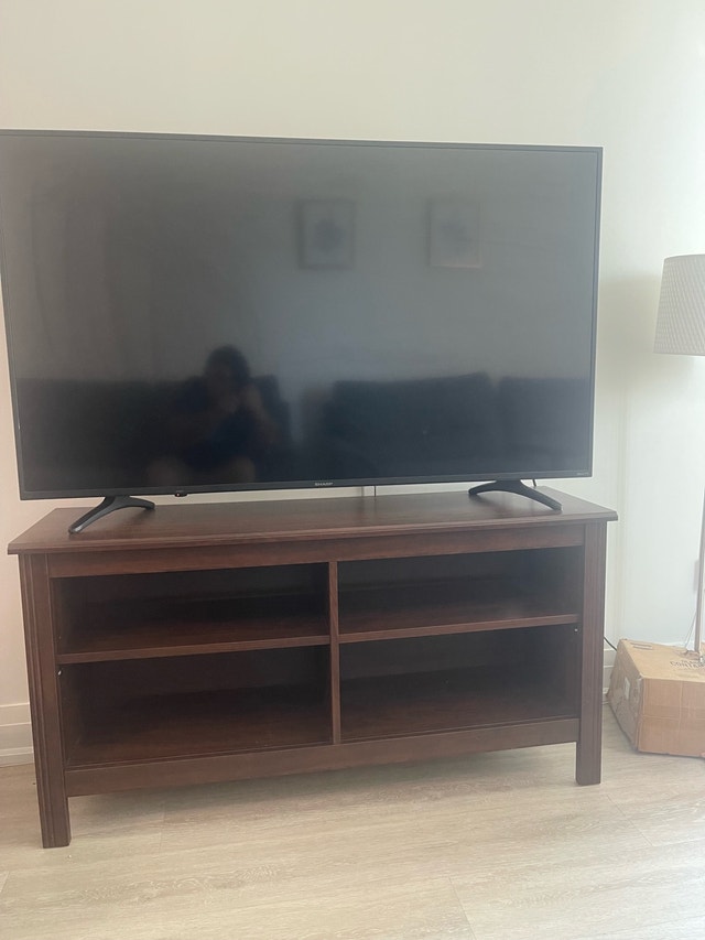 Tv and Tv stand