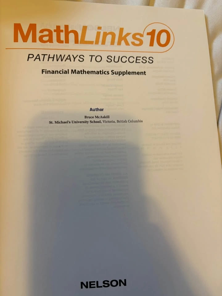 MathLinks 10: Chapter 1 / Financial Math Chapter - photo 3