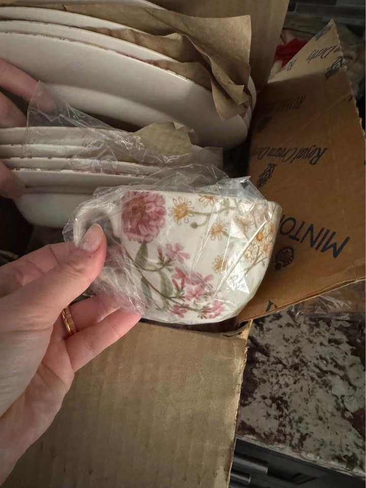 Vintage Royal Stafford Hedgerow Wildflowers Earthenware Set - photo 4