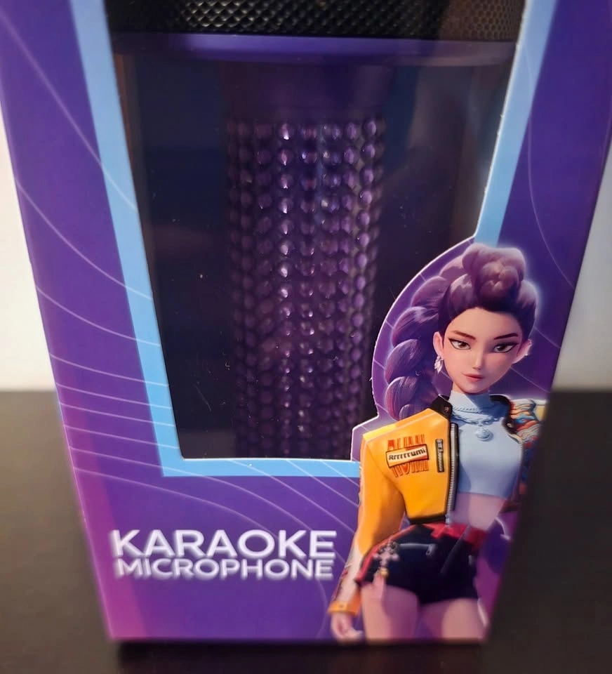 KPOP Demon Hunters Bluetooth Karaoke Microphone - New & Sealed - photo 3