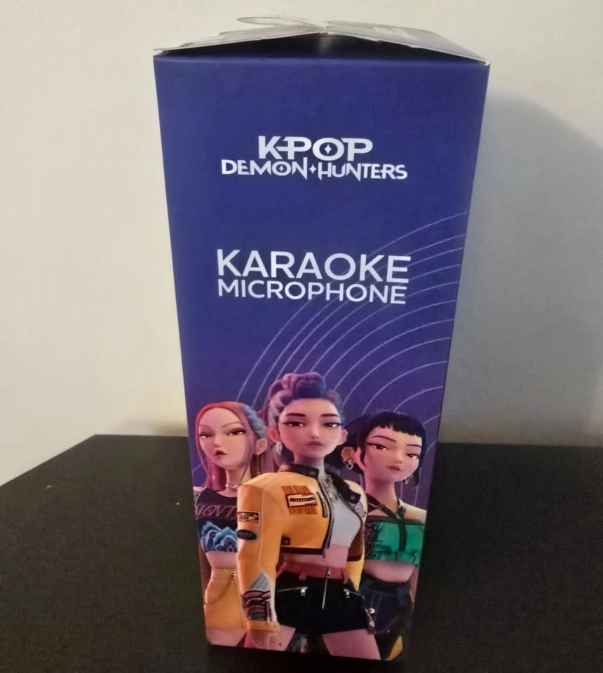 KPOP Demon Hunters Bluetooth Karaoke Microphone - New & Sealed - photo 4