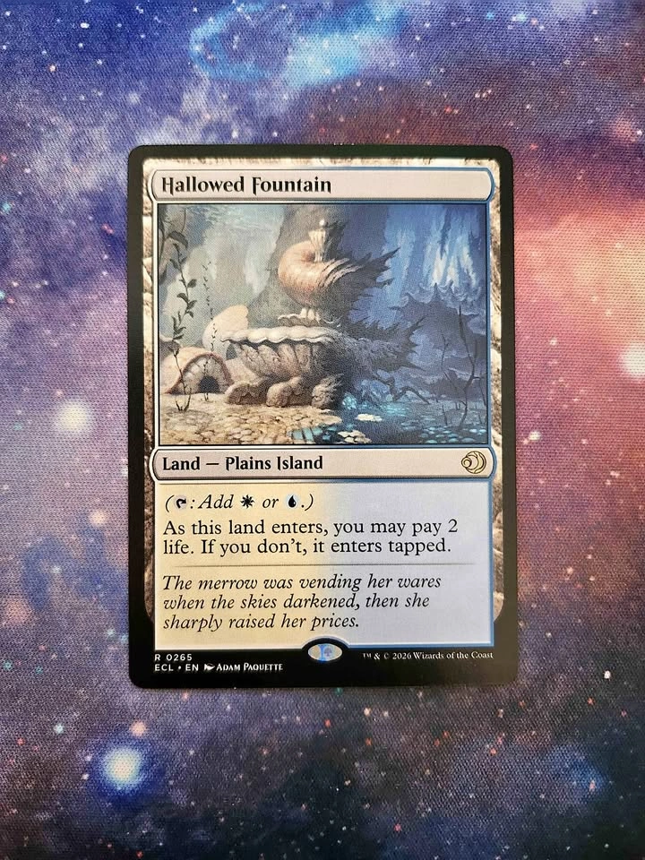 MTG: Hallowed Fountain #265 (ECL) Pack fresh
