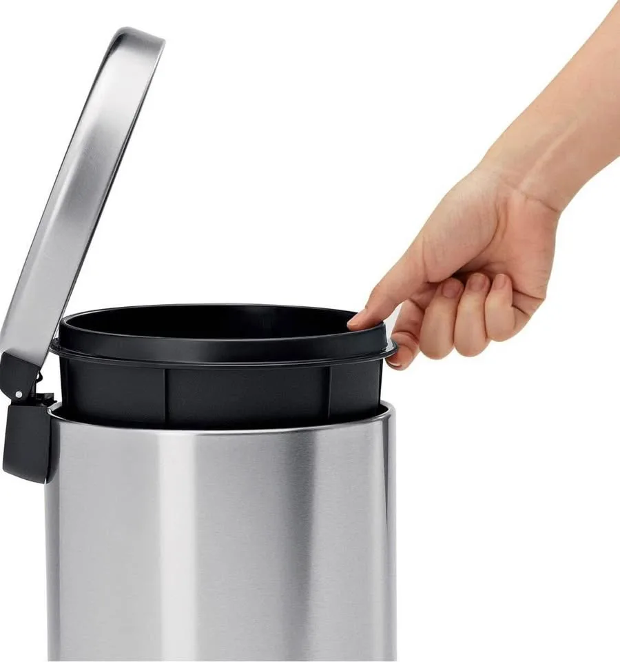 simplehuman Trash Can - Brushed Stainless Steel image indicator(6)