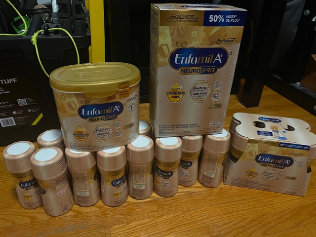 NEW Enfamil Neuropro 21 Bottles + 1 Tub + Refill