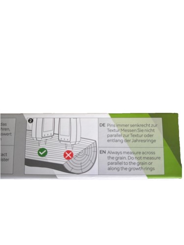 RDINSCOS Wood Wall Moisture Meter Digital Moisture Test NIB - photo 3