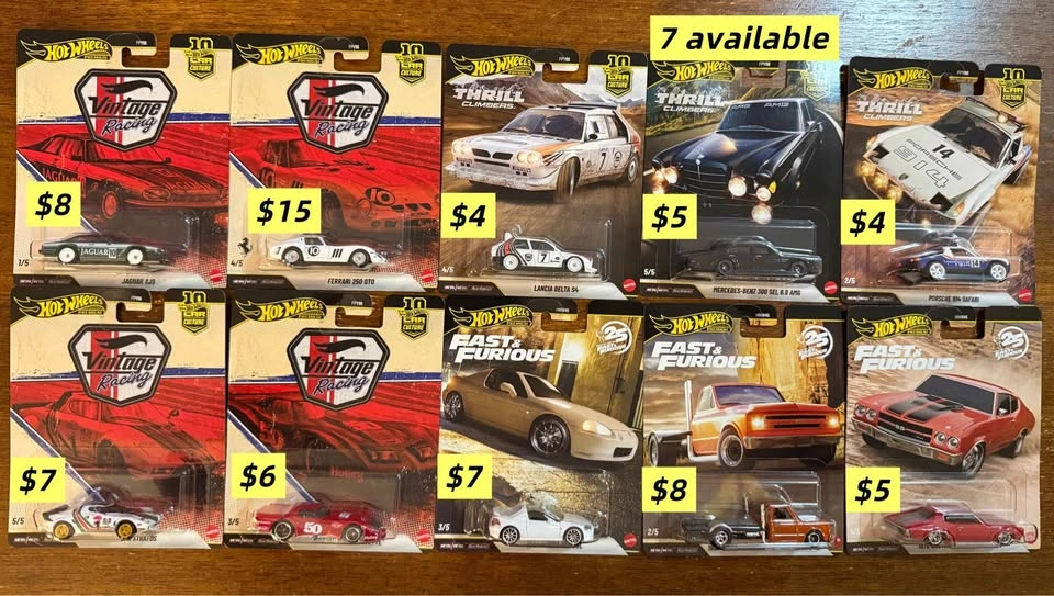 Hot Wheels Premium Car Culture Vintage Racing and More - photo 2