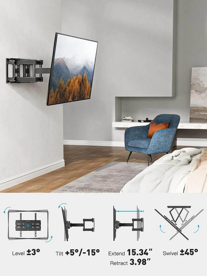 New Full Motion TV Wall Mount 26-74 in. PIMFK1 - photo 2
