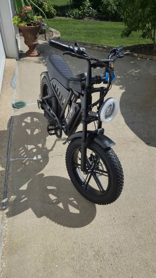 DTTZH Fat Tire Ebike — Cafe Racer Style - photo 2