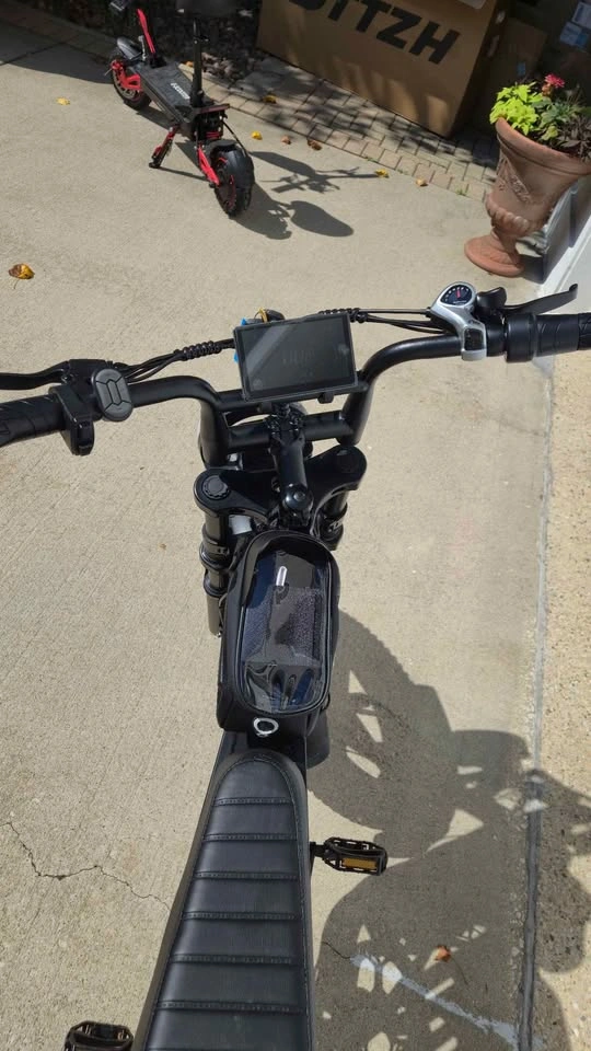 DTTZH Fat Tire Ebike — Cafe Racer Style - photo 3