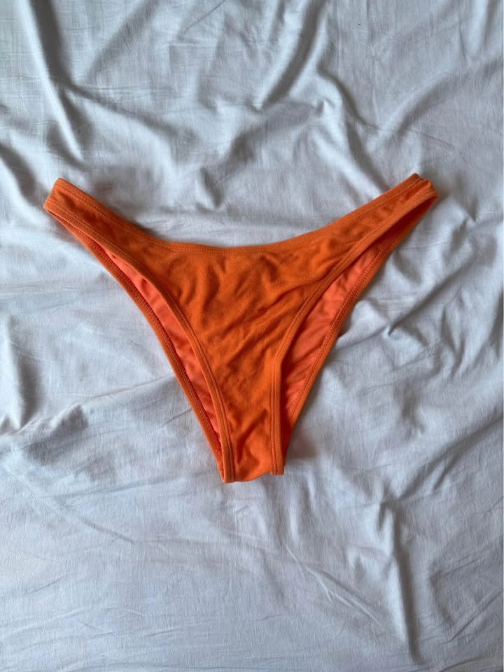 Orange Velvet Bikini Set - photo 5
