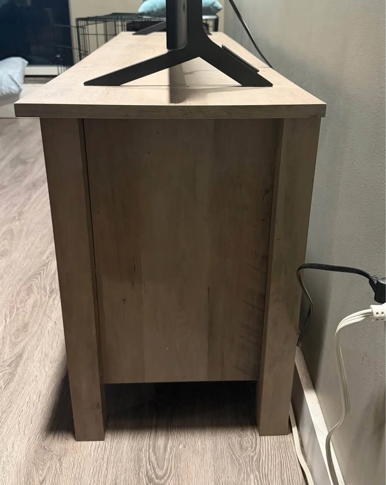 Grey TV Stand (holds up to 65” TV) - photo 5