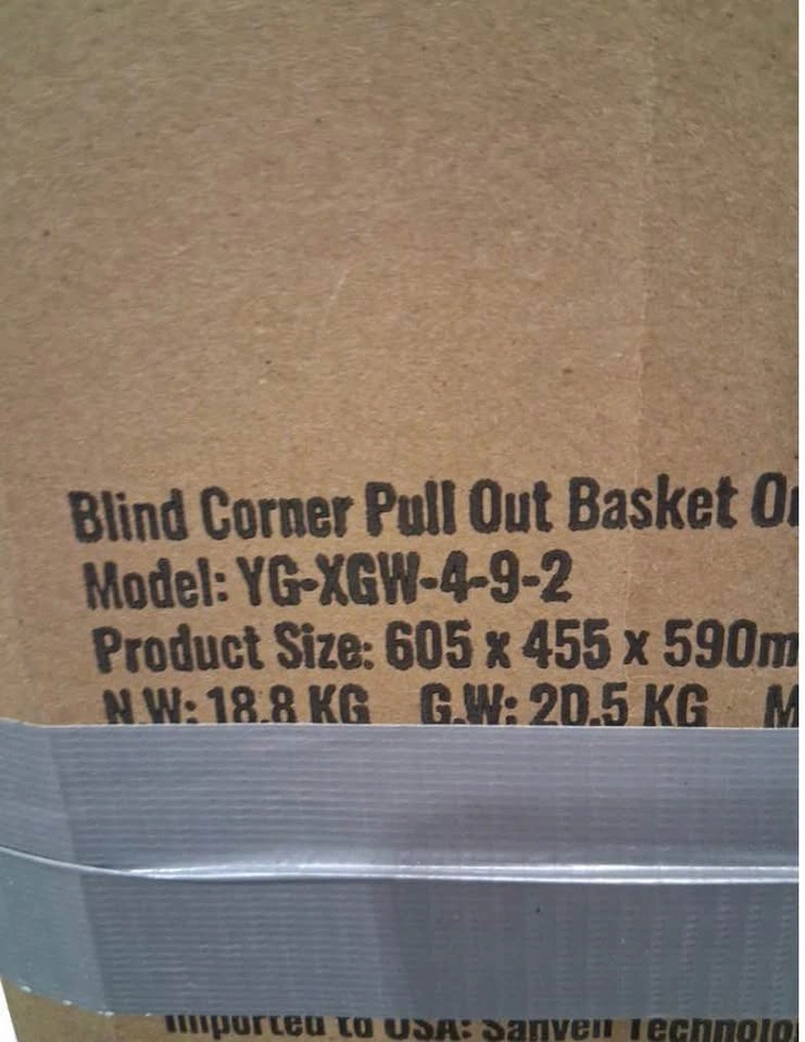 Blind Corner Pull-Out Kitchen Cabinet Organizer - photo 3