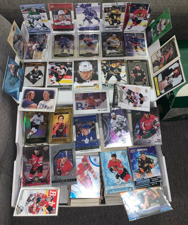 My Brothers NHL Hockey card collection