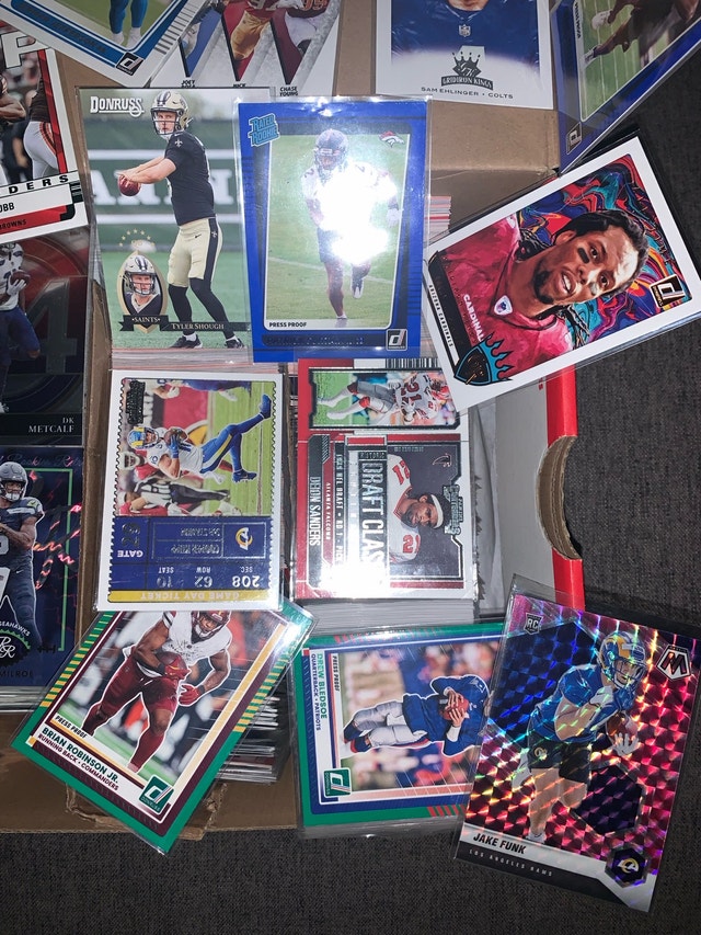 My Brothers NFL Football card collection - photo 3
