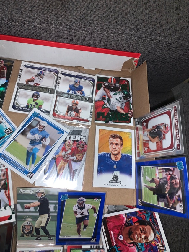 My Brothers NFL Football card collection - photo 4