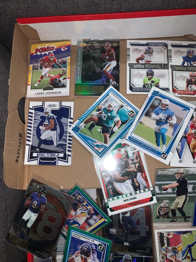 My Brothers NFL Football card collection - photo 5