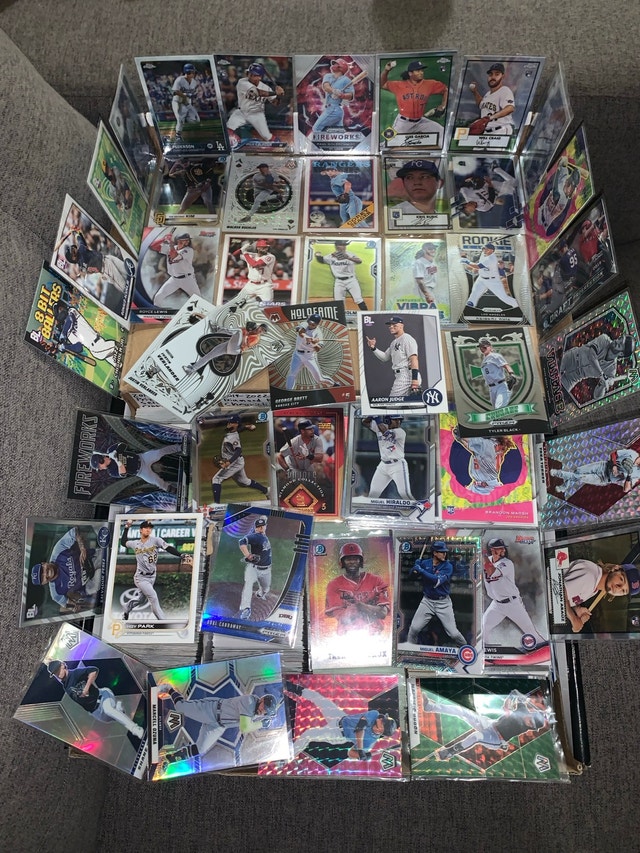 My brothers MLB Baseball Card Collection