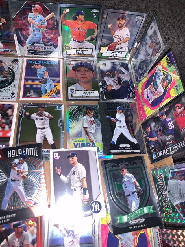 My brothers MLB Baseball Card Collection - photo 3