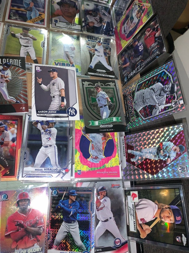 My brothers MLB Baseball Card Collection - photo 4