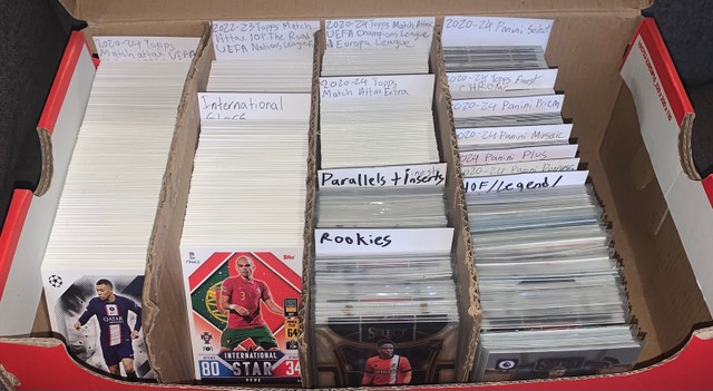 ⚽️ My Brothers FIFA UEFA Soccer card collection - photo 5