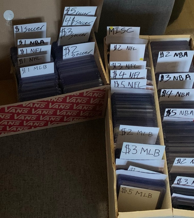 My Brothers entire sports collection