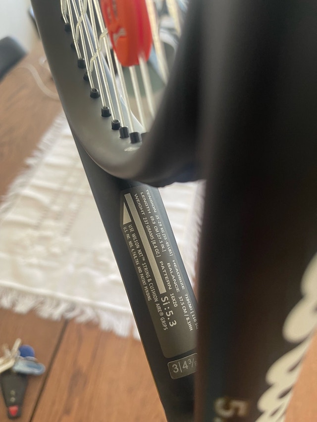 Wilson Hyper Hammer 5.3 Tennis Racquet - photo 3