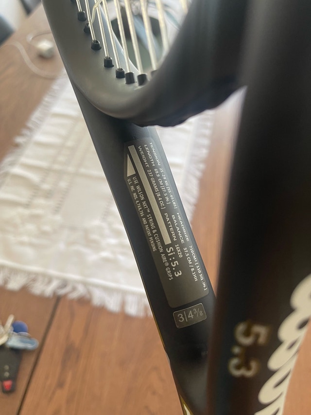 Wilson Hyper Hammer 5.3 Tennis Racquet - photo 4