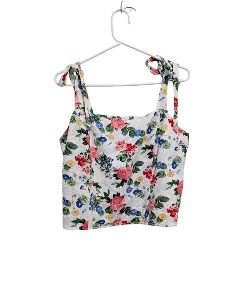 Old Navy (XL) Floral crop top