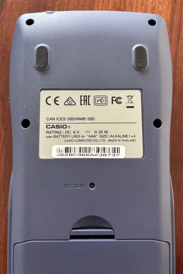 Casio fr-9750GII - photo 2