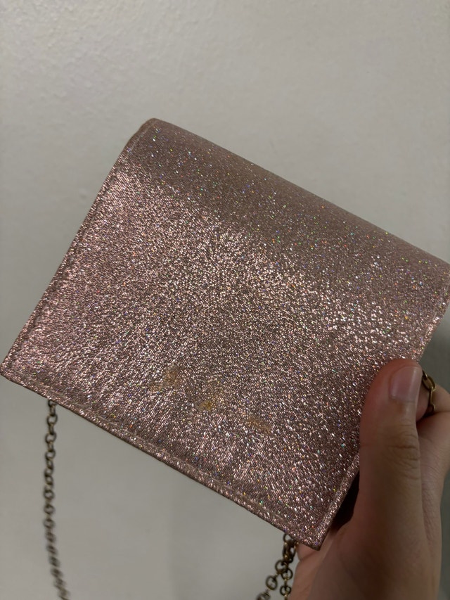 Monsoon Pink Glitter Crossbody Bag - photo 2