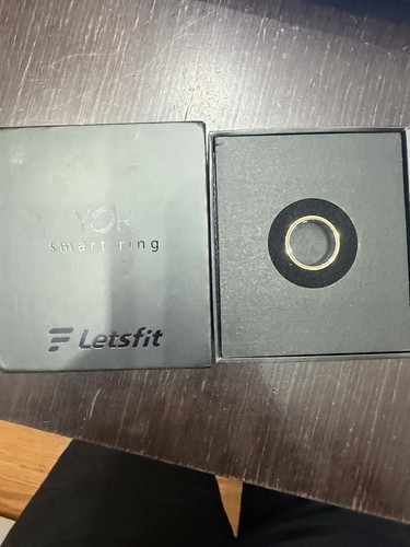 Letsfit YOR Smart Ring Rose Gold Size 10 Activity Tracker - photo 2